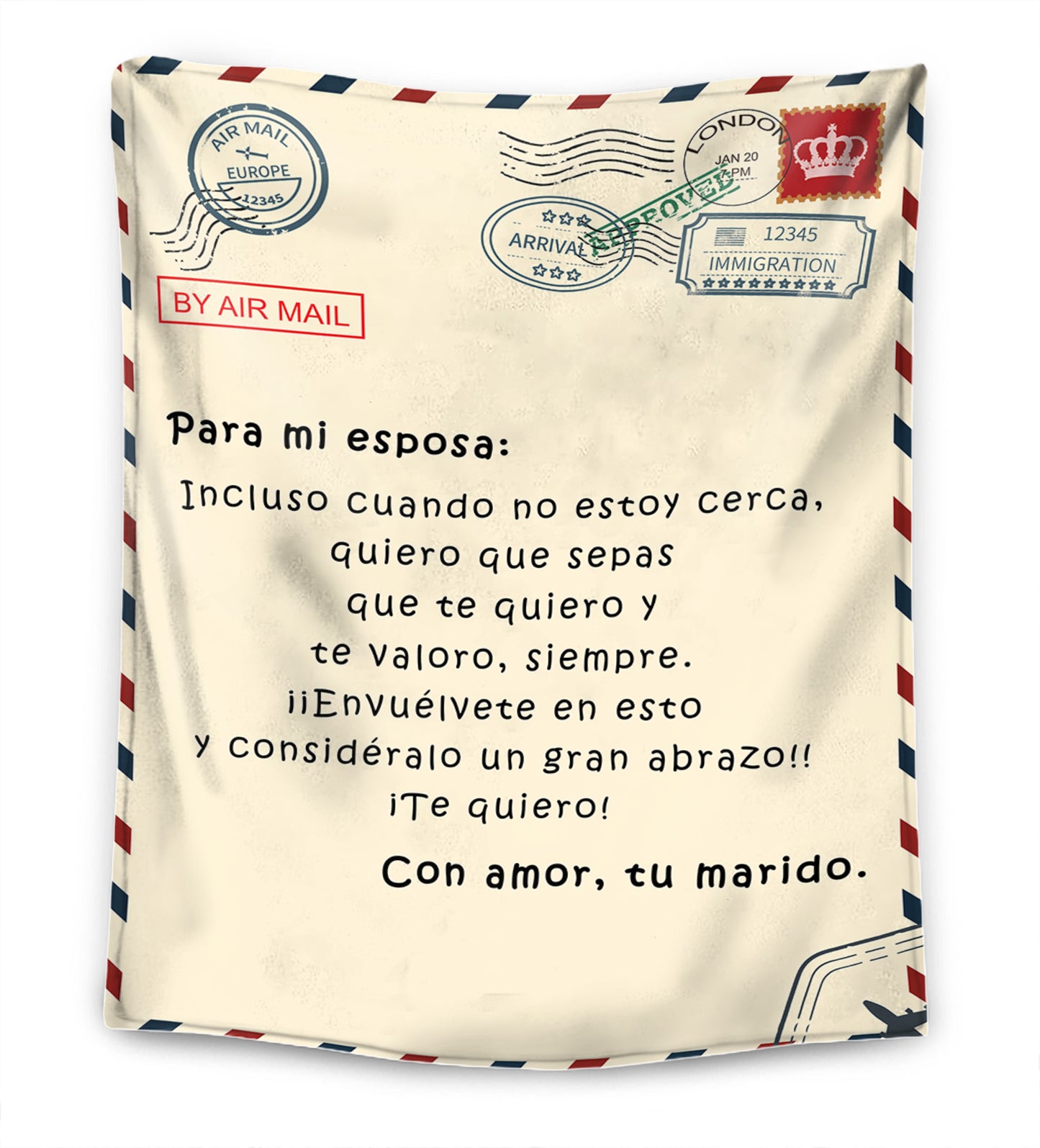 Para mi Marido / Para mi Esposa – Manta Premium™