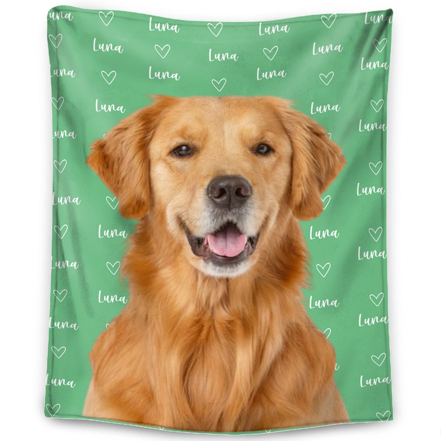 Manta Personalizada con Nombre y Foto - Regalo para Dueños de Mascotas - Manta Personalizada