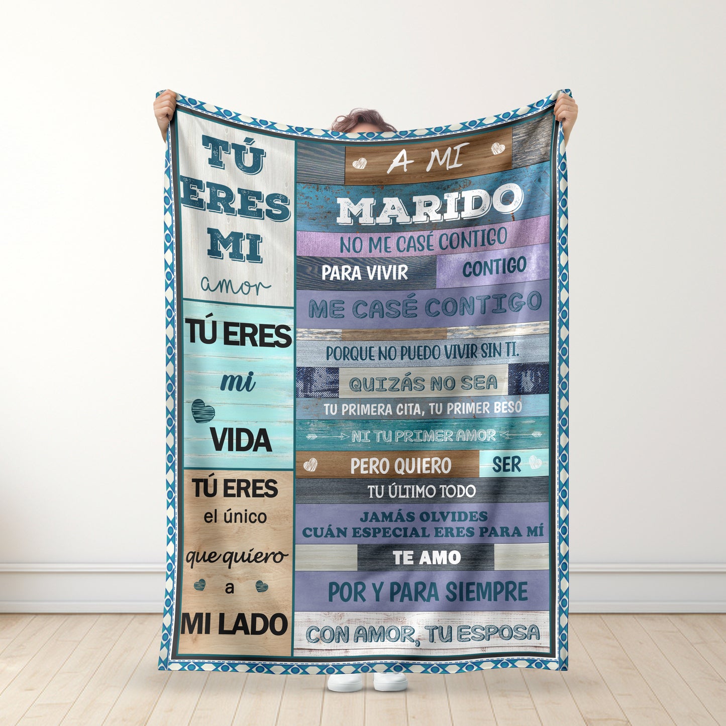 Eres mi todo - Para mi Marido / Para mi Esposa – Manta Premium™