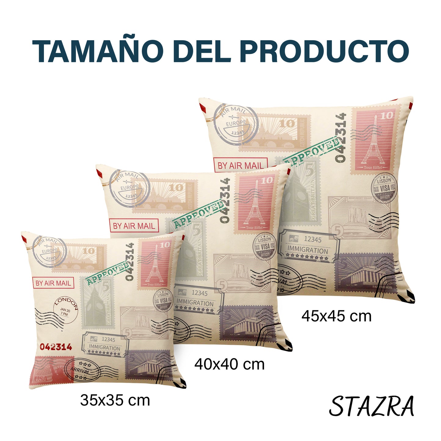 Funda de almohada postal premium™