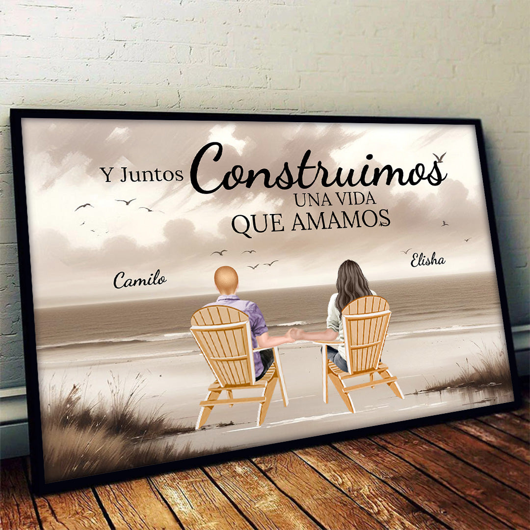 Tú y yo lo lograremos - Regalos Para Parejas - Arte De Pared Personalizada