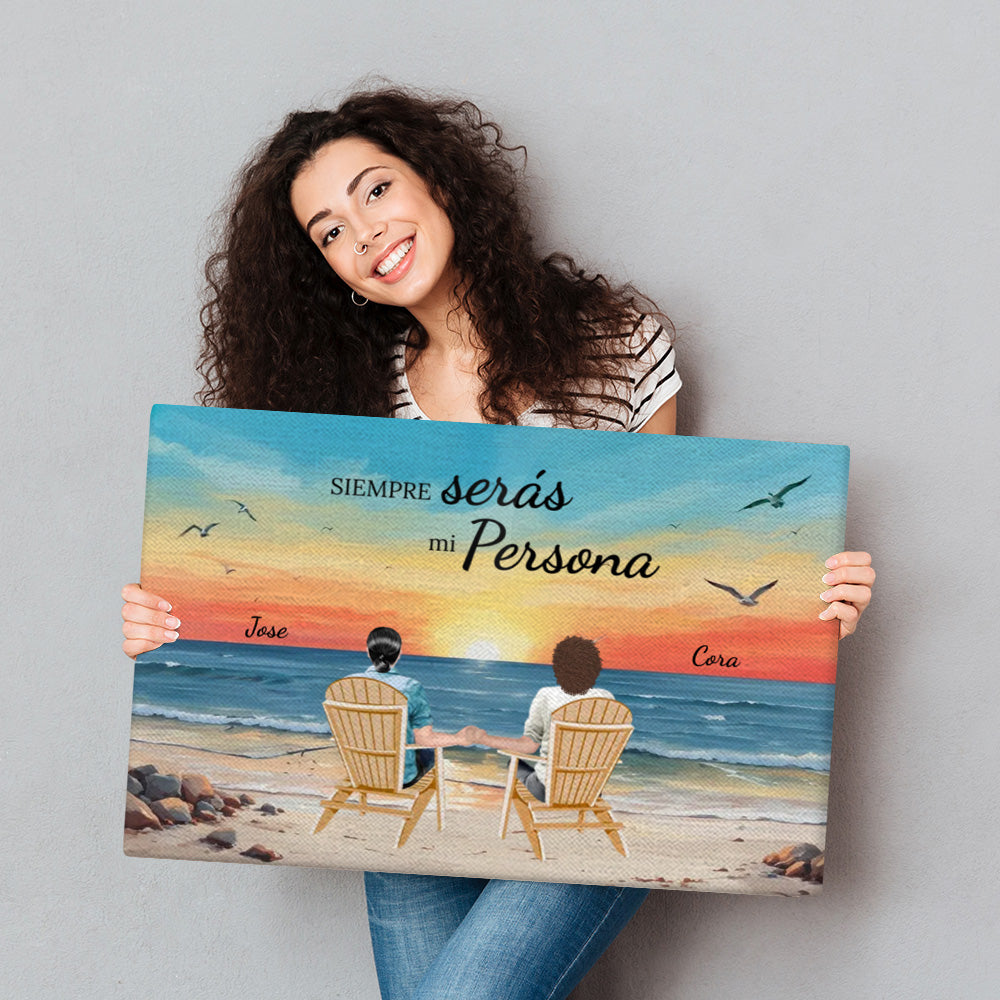 Tú y yo lo lograremos - Regalos Para Parejas - Arte De Pared Personalizada