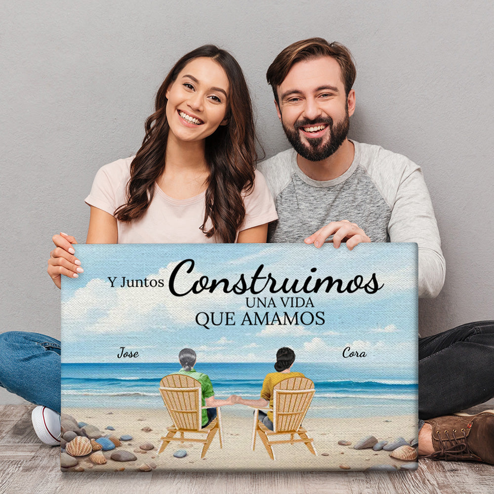 Tú y yo lo lograremos - Regalos Para Parejas - Arte De Pared Personalizada
