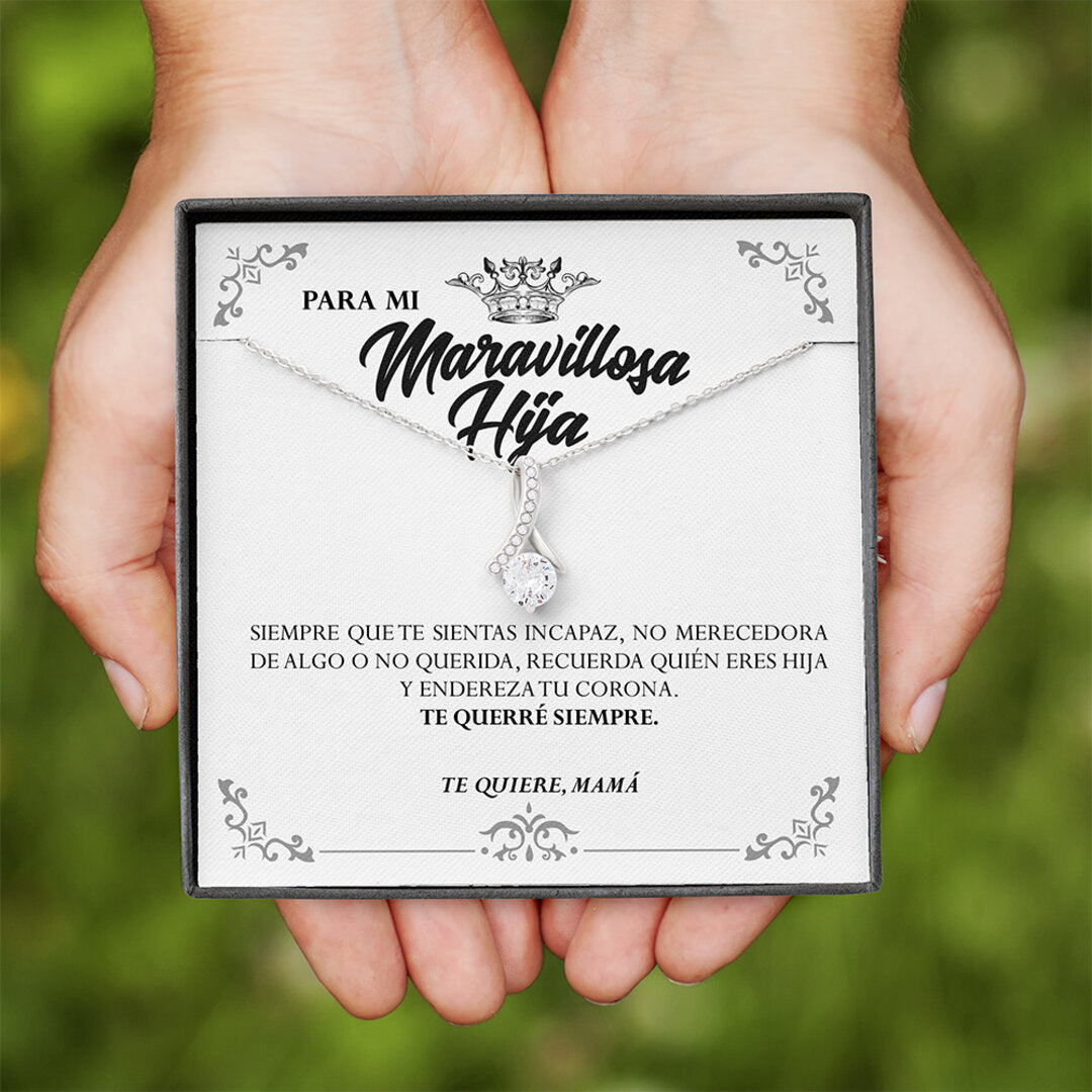 Para mi Maravillosa Hija - Collar Cautivador Atractivo™