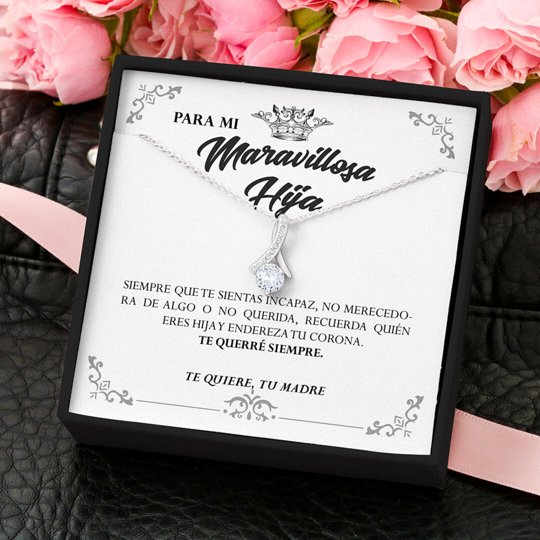 Para mi Maravillosa Hija - Collar Cautivador Atractivo™