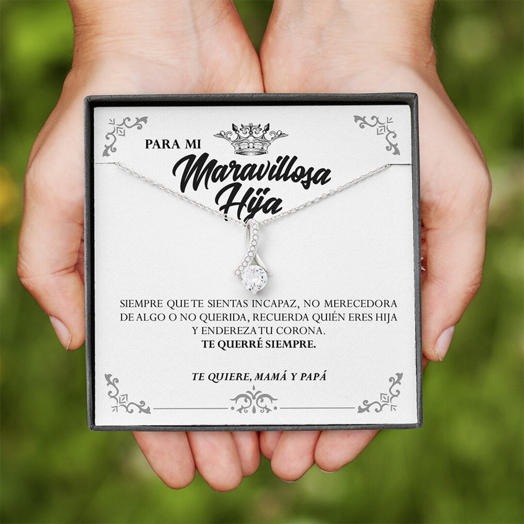 Para mi Maravillosa Hija - Collar Cautivador Atractivo™