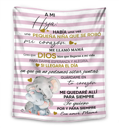 Te quiero para siempre - Madre – Para Mi Hija / Para Mi Hijo – Manta Premium™