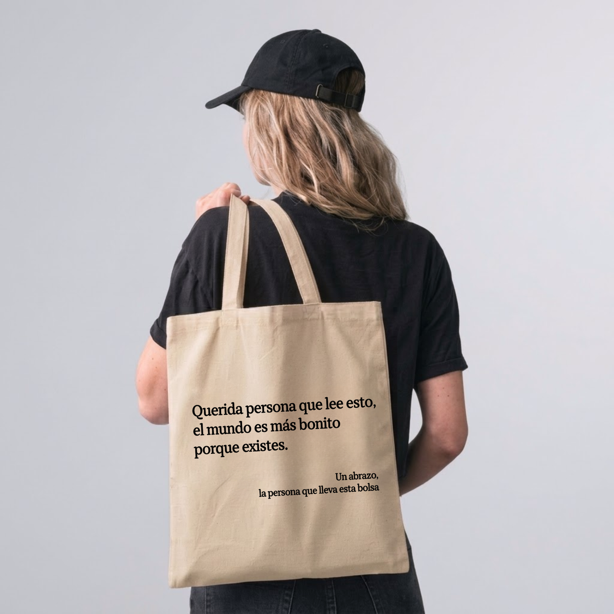 Bolsa tote  «Eres Suficiente»