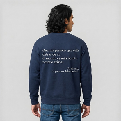 Sudadera sin capucha «Eres Suficiente»